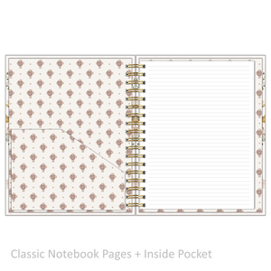 Notebook - "Classic Size" Faith over Fear