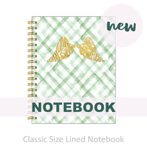 2026 Notebook - "Classic Size" My Refuge
