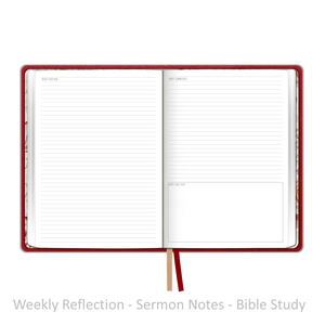 2026 "Weekly" Soft Cover CRIMSON - Prayerful Planner Dated