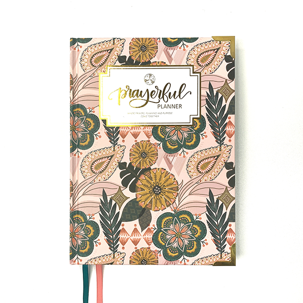 Weekly Casebound Planner - "UNDATED" Desert Floral