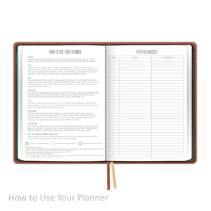 Weekly Planner - UNDATED Soft Cover Saddle