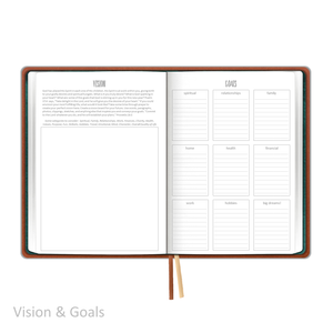 Weekly Planner - UNDATED Soft Cover Saddle