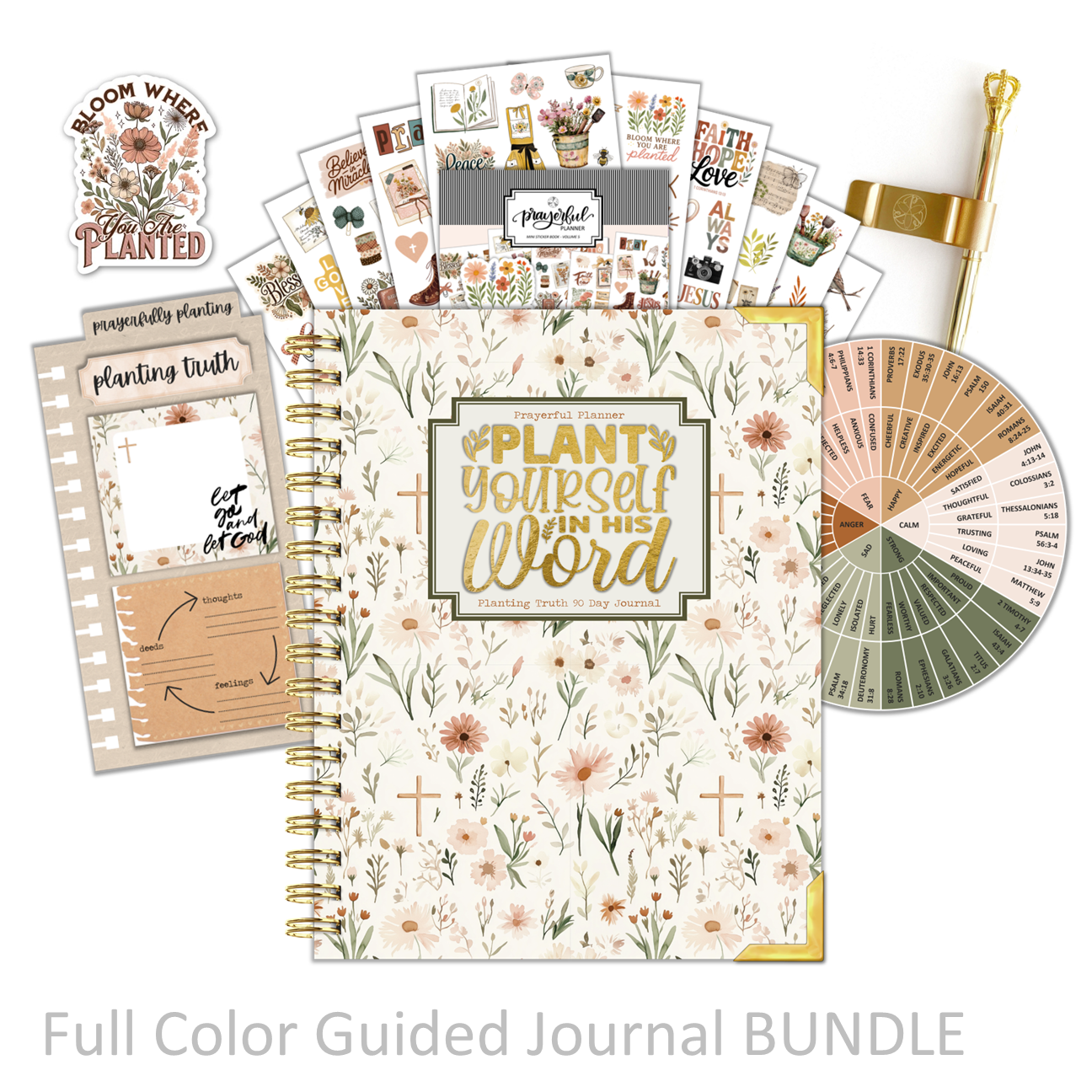 Truth Journal Planting Truth Journal - Bundle - Prayerful Planner