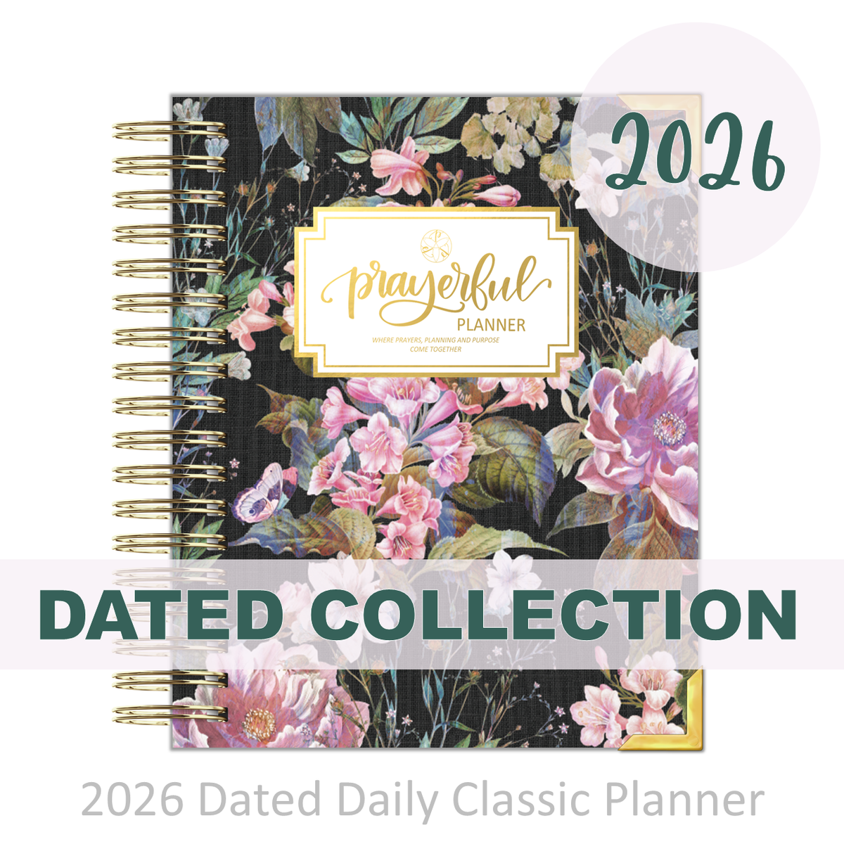 2026 &quot;Daily&quot; FAITH IN JESUS - Prayerful Planner Dated