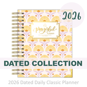2026 "Daily" SET FREE - Prayerful Planner Dated