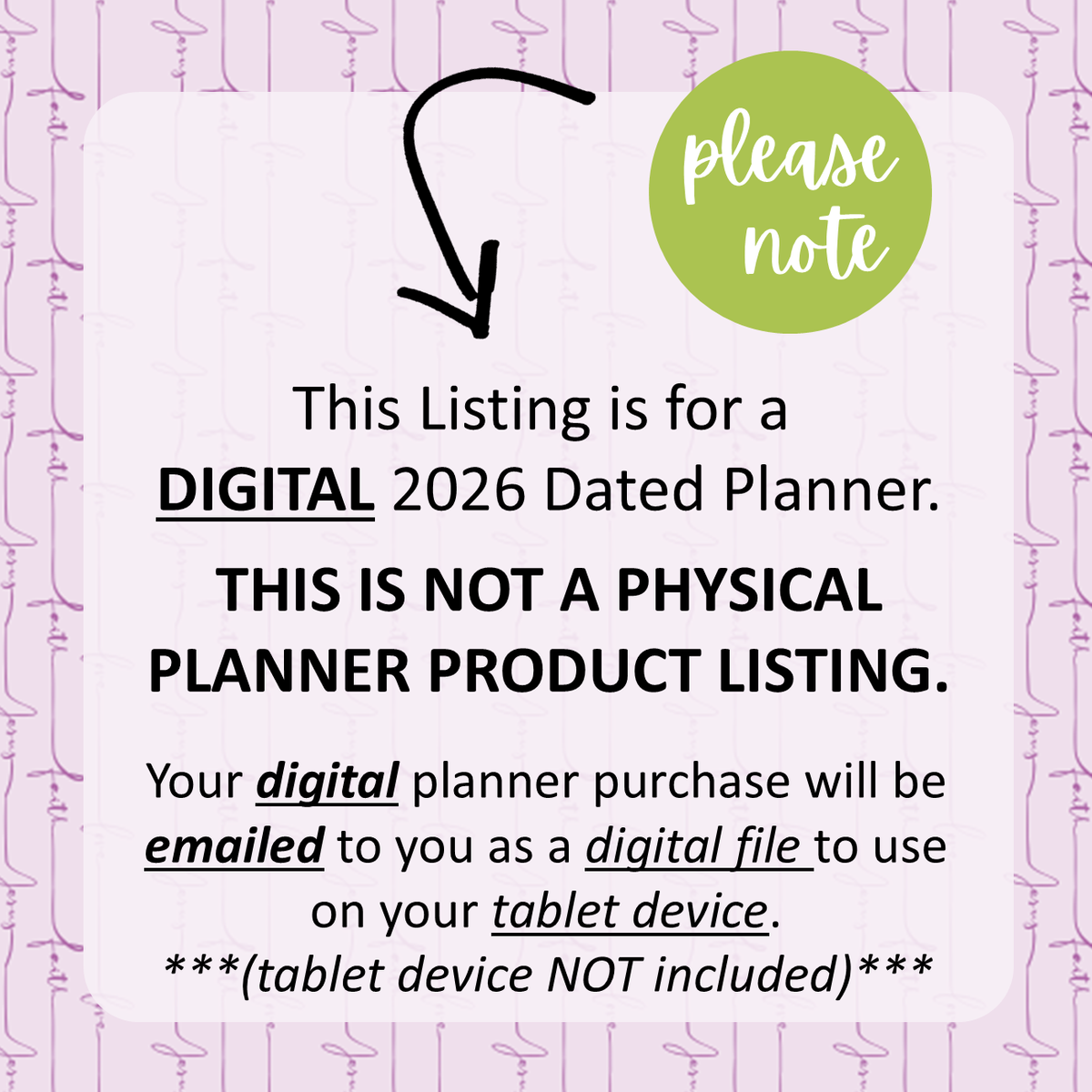 2026 Digital Planner All-In-One - BUNDLE