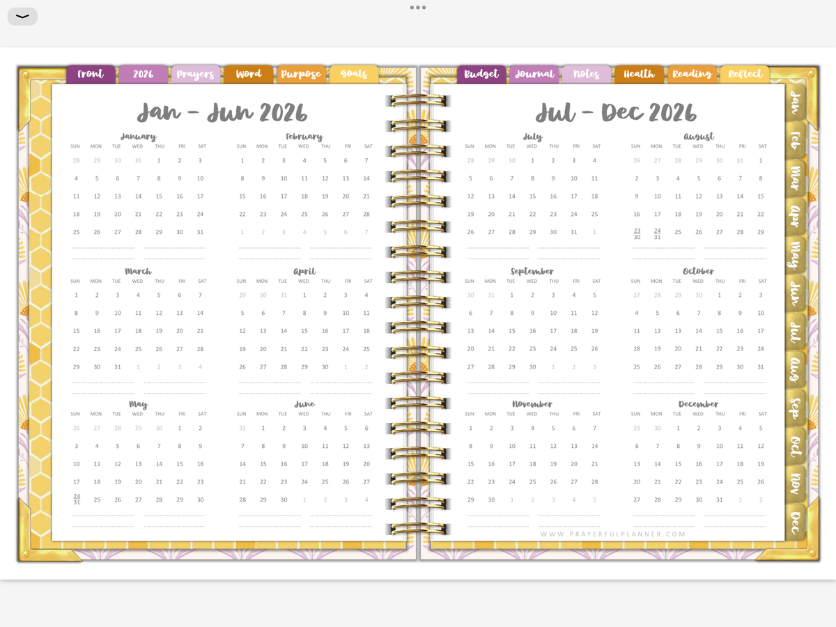 2026 Digital Planner All-In-One - SET FREE