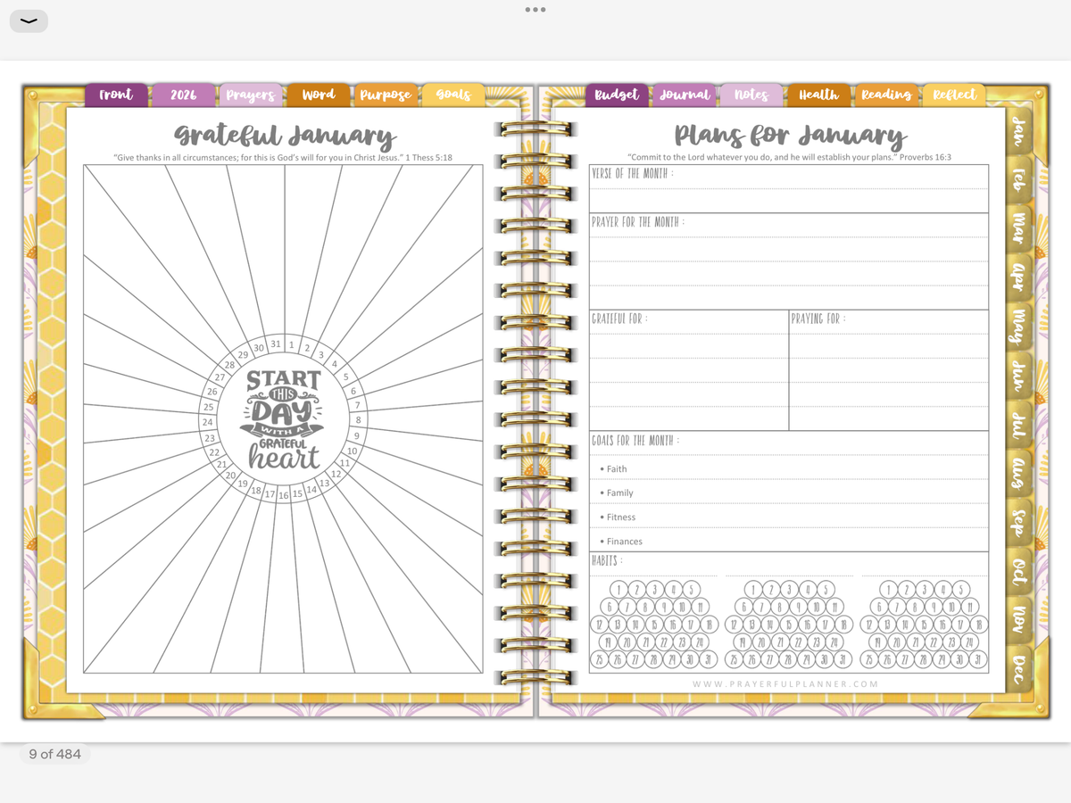 2026 Digital Planner All-In-One - SET FREE