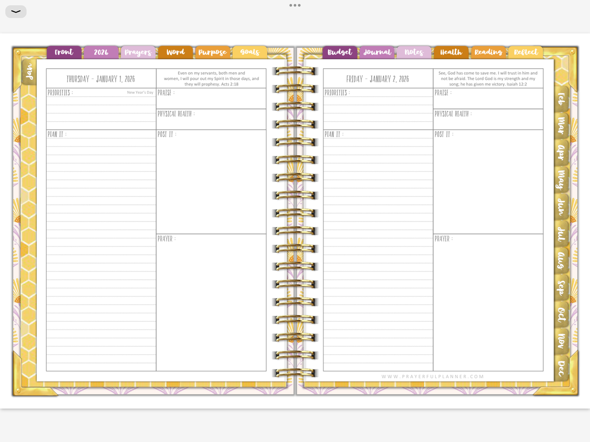 2026 Digital Planner All-In-One - SET FREE