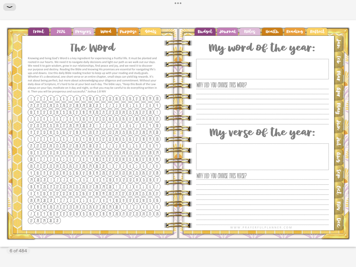 2026 Digital Planner All-In-One - SET FREE