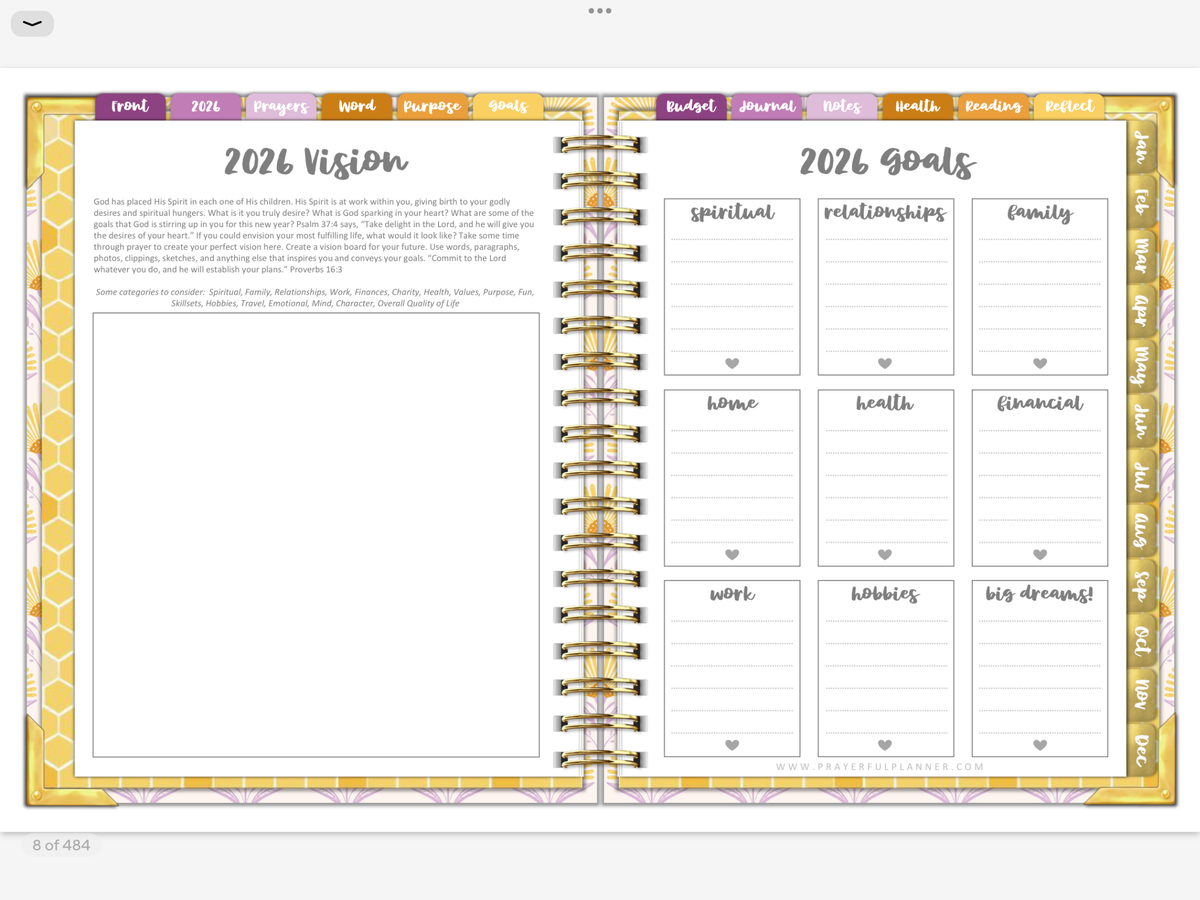 2026 Digital Planner All-In-One - SET FREE