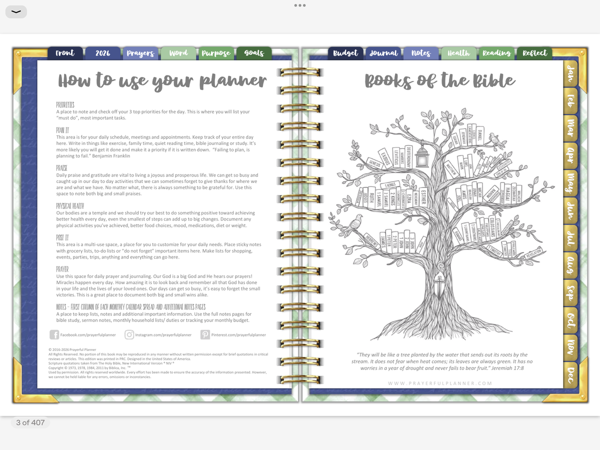 2026 Digital Planner All-In-One - MY REFUGE