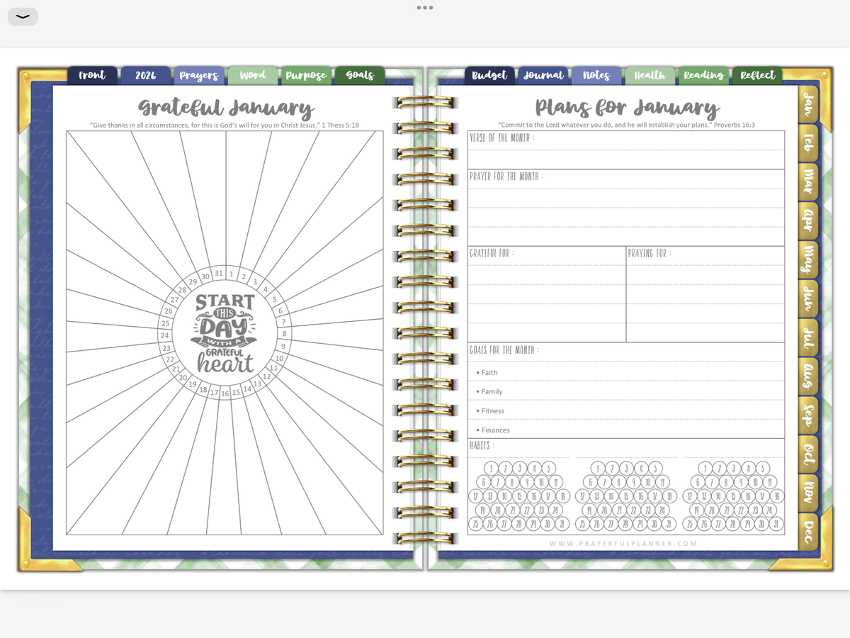 2026 Digital Planner All-In-One - MY REFUGE