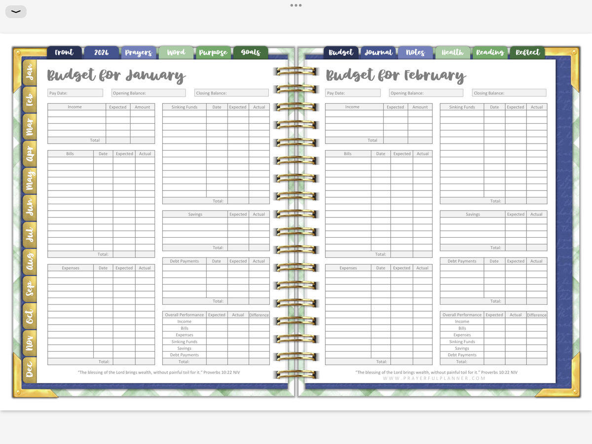 2026 Digital Planner All-In-One - MY REFUGE