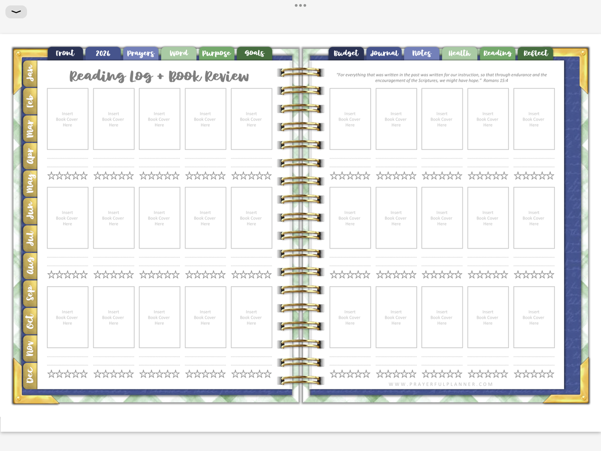 2026 Digital Planner All-In-One - MY REFUGE