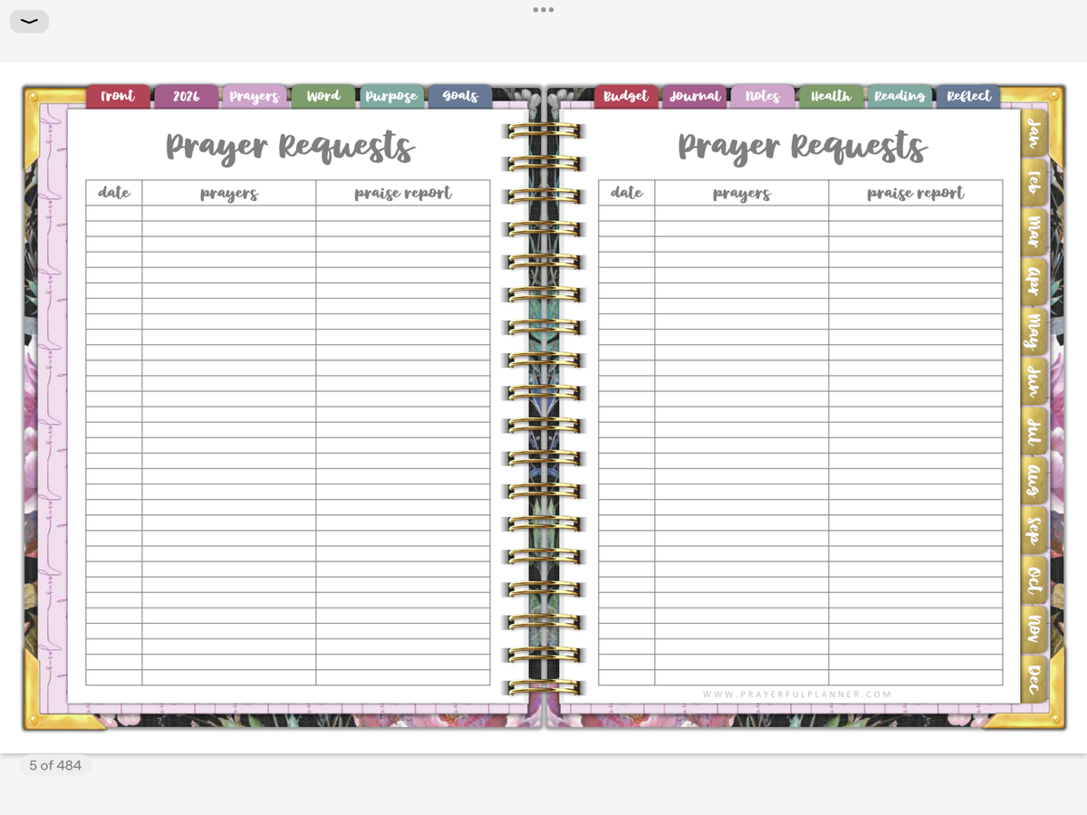 2026 Digital Planner All-In-One - FAITH IN JESUS