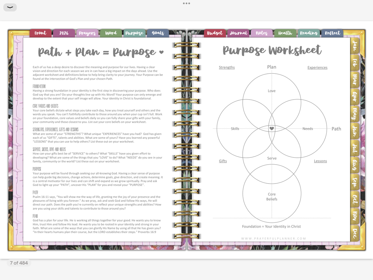 2026 Digital Planner All-In-One - FAITH IN JESUS