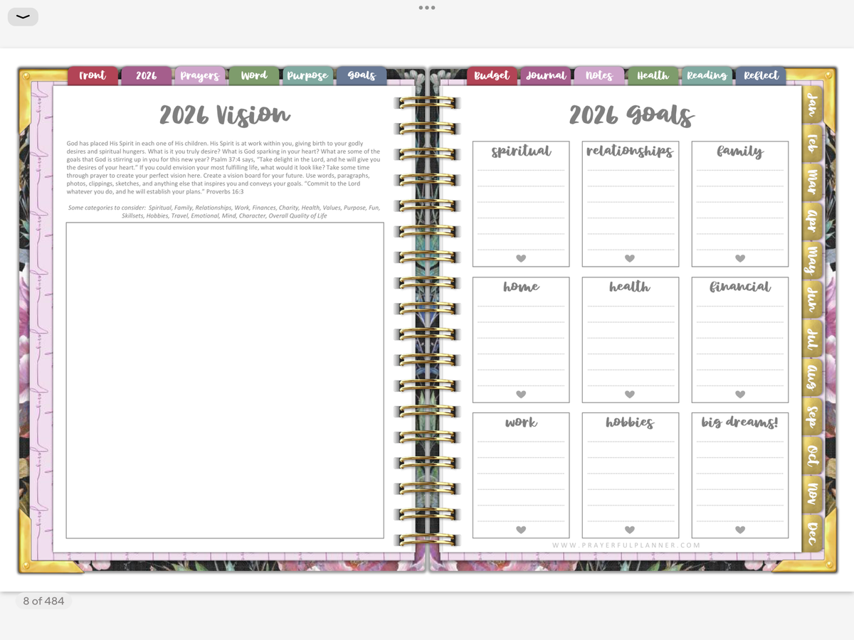2026 Digital Planner All-In-One - FAITH IN JESUS