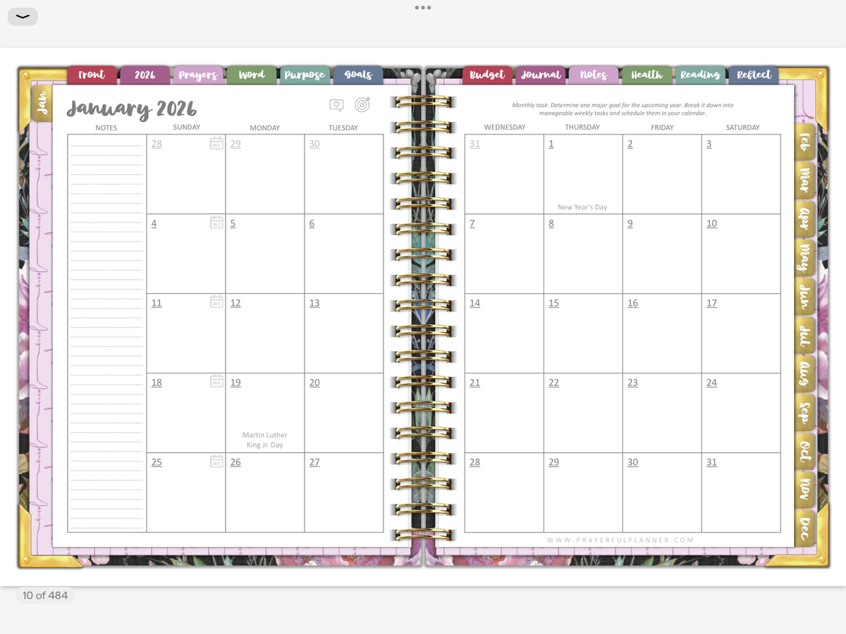 2026 Digital Planner All-In-One - FAITH IN JESUS