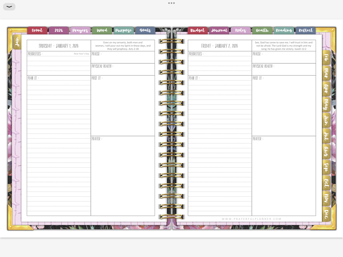 2026 Digital Planner All-In-One - FAITH IN JESUS