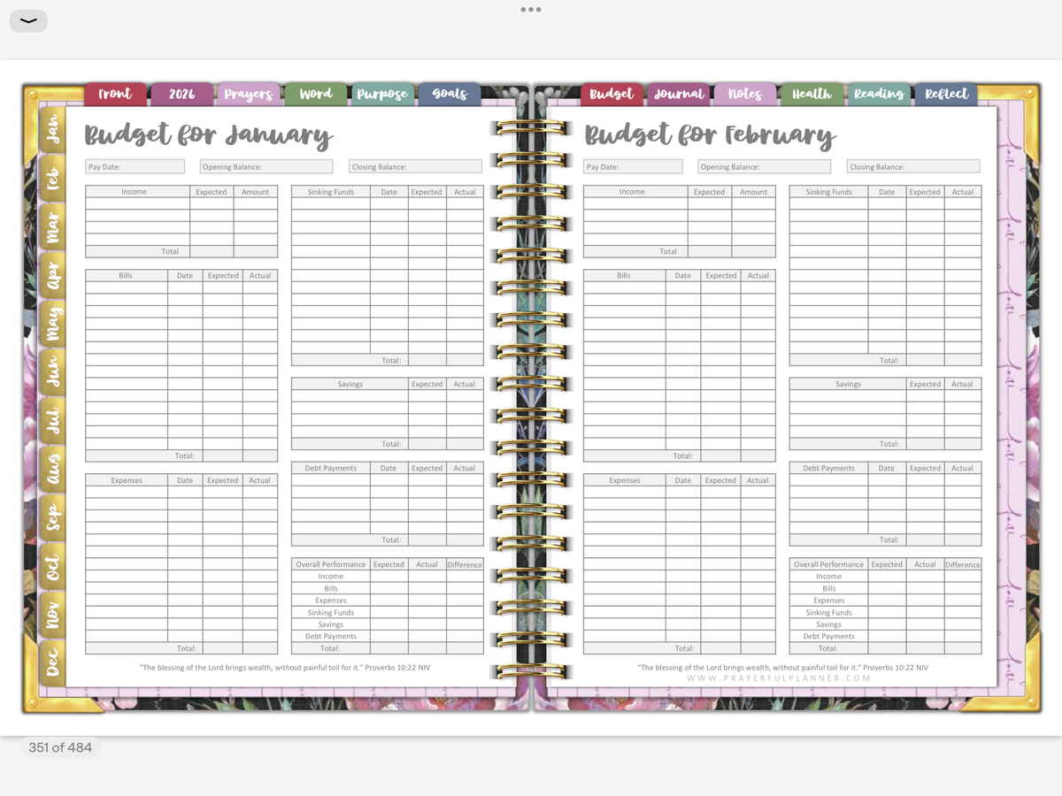 2026 Digital Planner All-In-One - FAITH IN JESUS