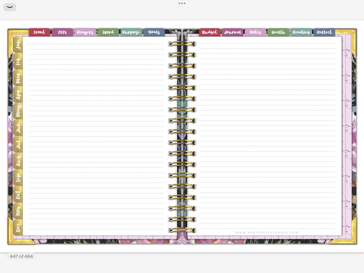 2026 Digital Planner All-In-One - FAITH IN JESUS