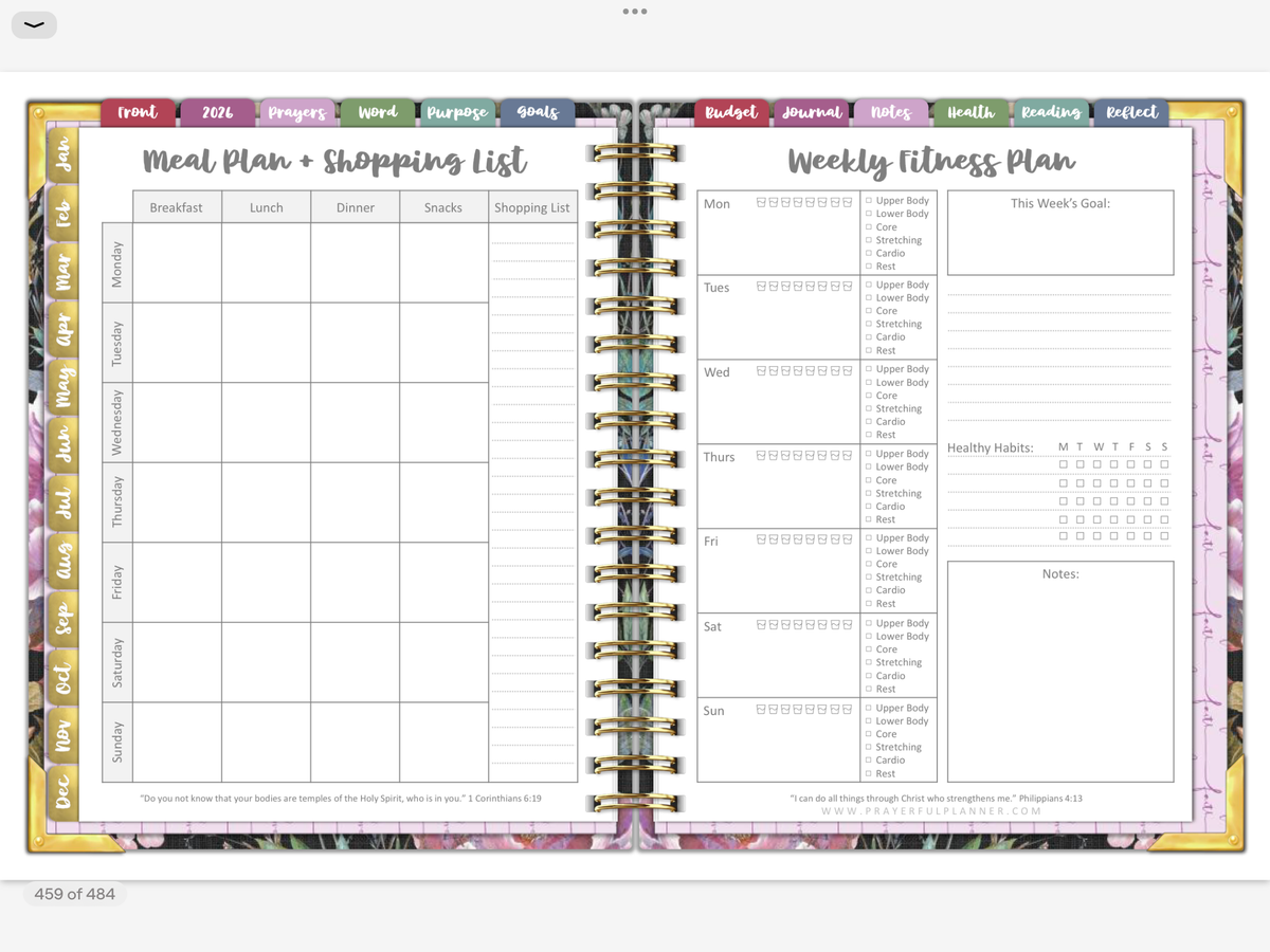 2026 Digital Planner All-In-One - FAITH IN JESUS