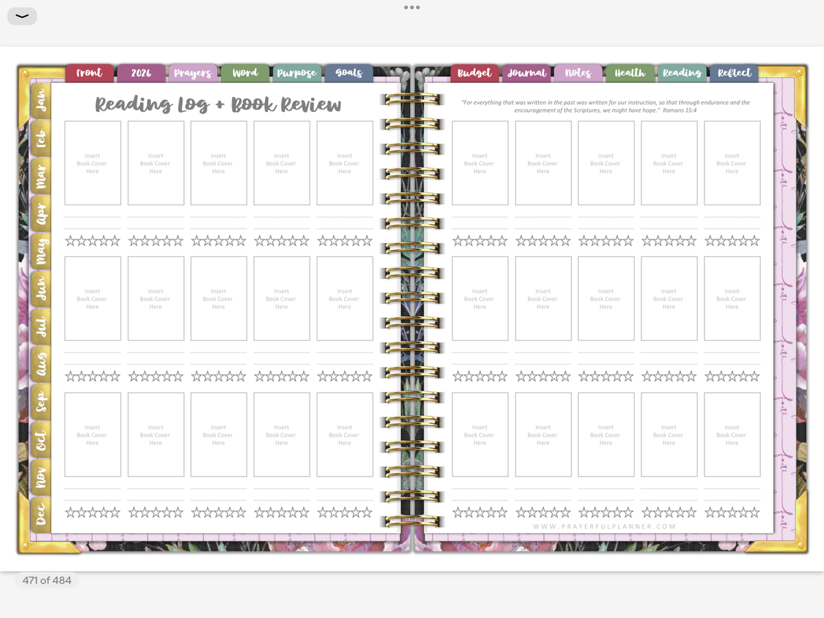 2026 Digital Planner All-In-One - FAITH IN JESUS