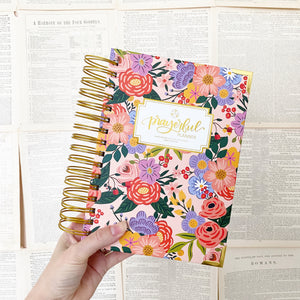 "Petite" Prayerful Planner - "UNDATED" Radiant Rose