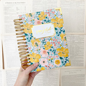 "Petite" Prayerful Planner - "UNDATED" Magnificent Mustard