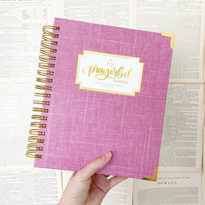 "Weekly" Planner - "UNDATED" Rose Linen