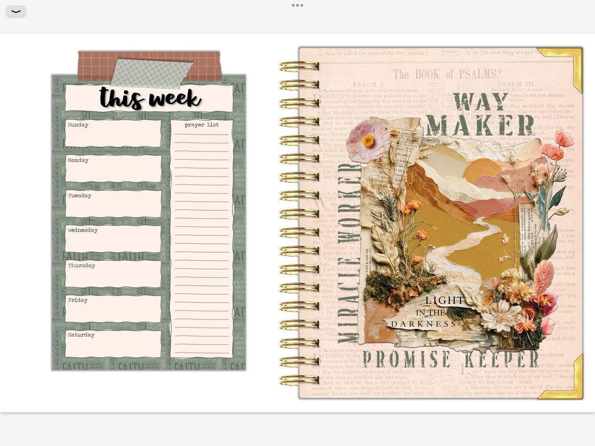 2027 Digital Planner All-In-One - Way Maker