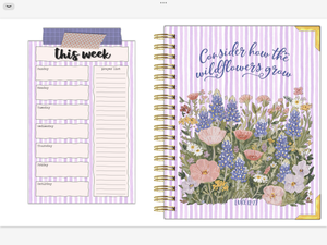 2027 Digital Planner All-In-One - Wildflowers