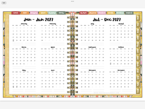 2027 Digital Planner All-In-One - Bible Bookcase