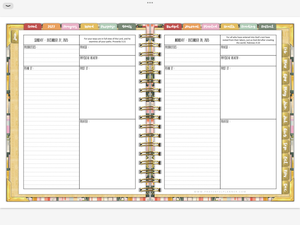 2027 Digital Planner All-In-One - Bible Bookcase