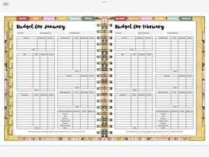 2027 Digital Planner All-In-One - Bible Bookcase