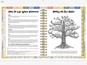 2027 Digital Planner All-In-One - Prayer Garden