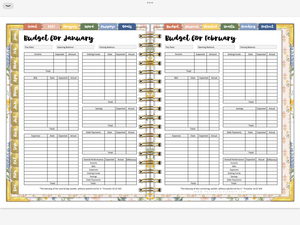 2027 Digital Planner All-In-One - Prayer Garden