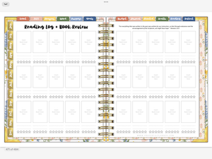 2027 Digital Planner All-In-One - Prayer Garden