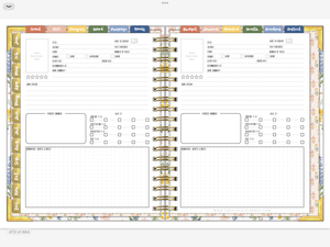 2027 Digital Planner All-In-One - Prayer Garden