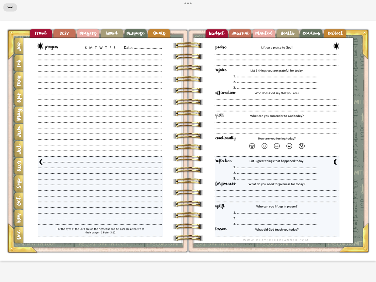 2027 Digital Planner All-In-One - Way Maker