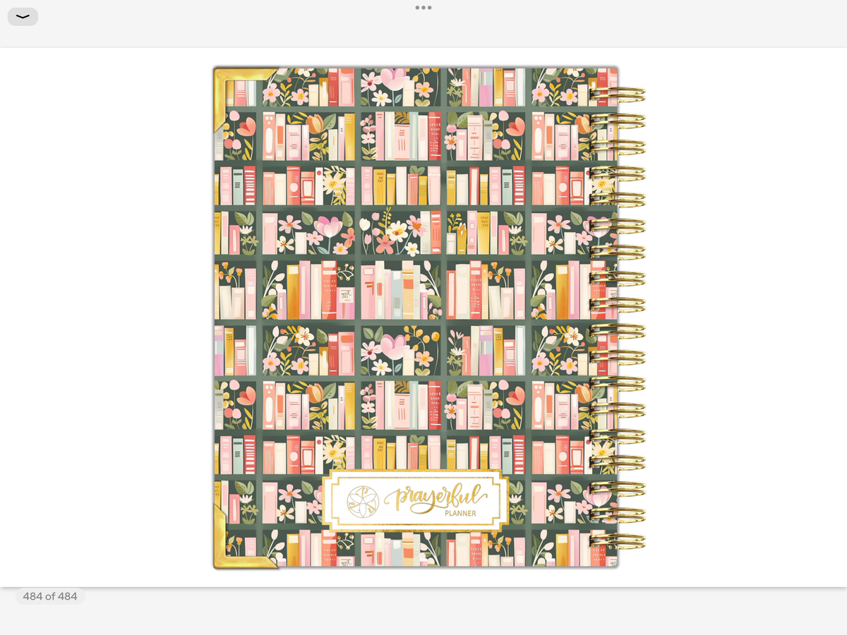 2027 Digital Planner All-In-One - Bible Bookcase
