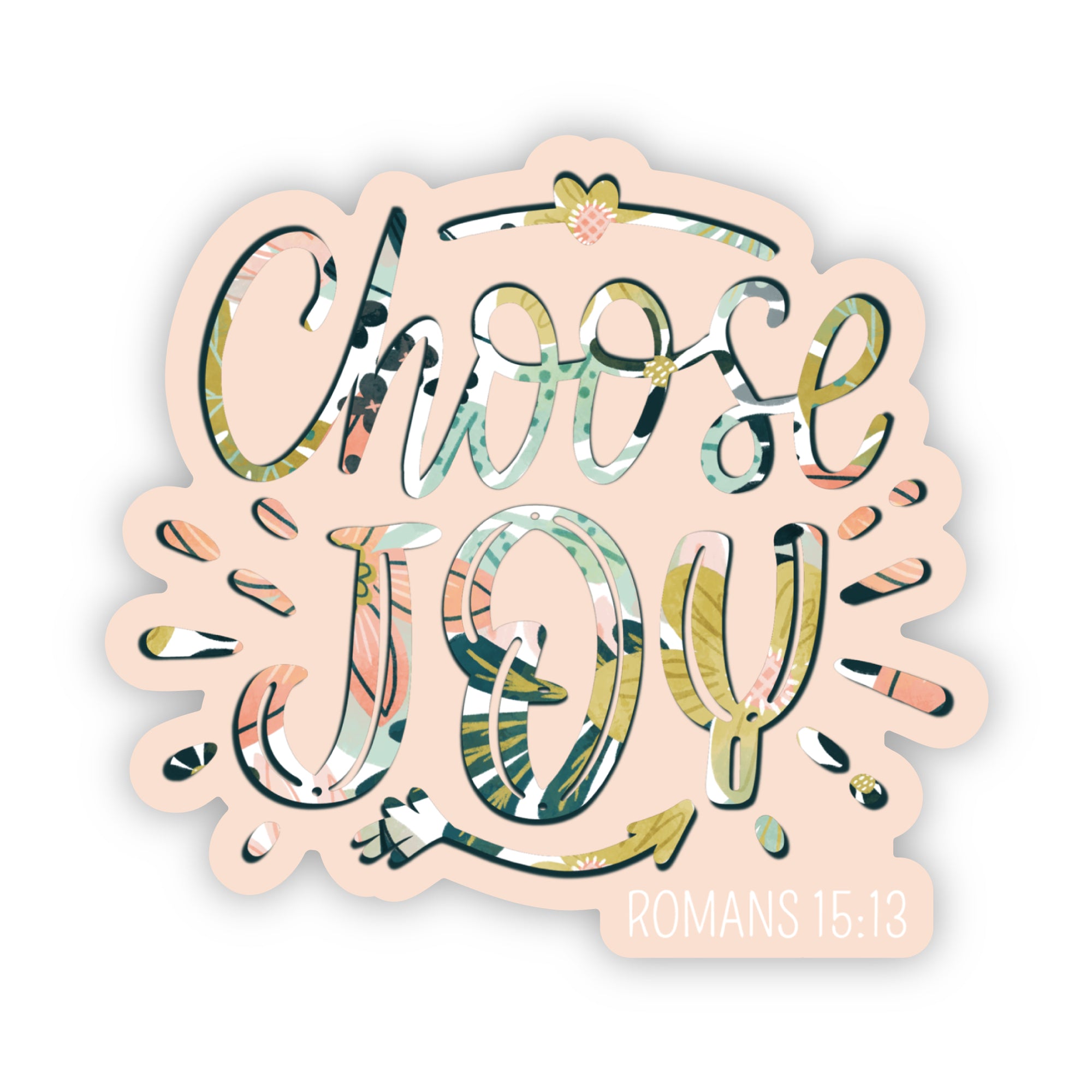 Choose JOY Sticker, 3x3 in.