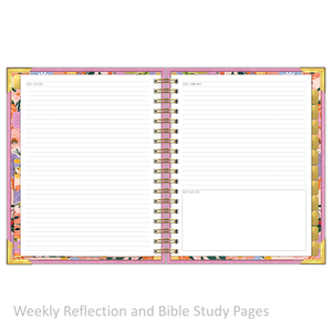 "Weekly" Planner - "UNDATED" Rose Linen