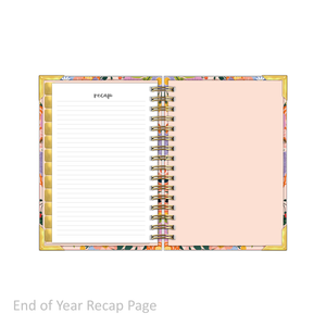 "Petite" Prayerful Planner - "UNDATED" Radiant Rose