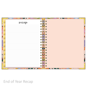 Daily Planner - "UNDATED" Radiant Rose