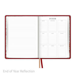 2026 "Weekly" Soft Cover CRIMSON - Prayerful Planner Dated