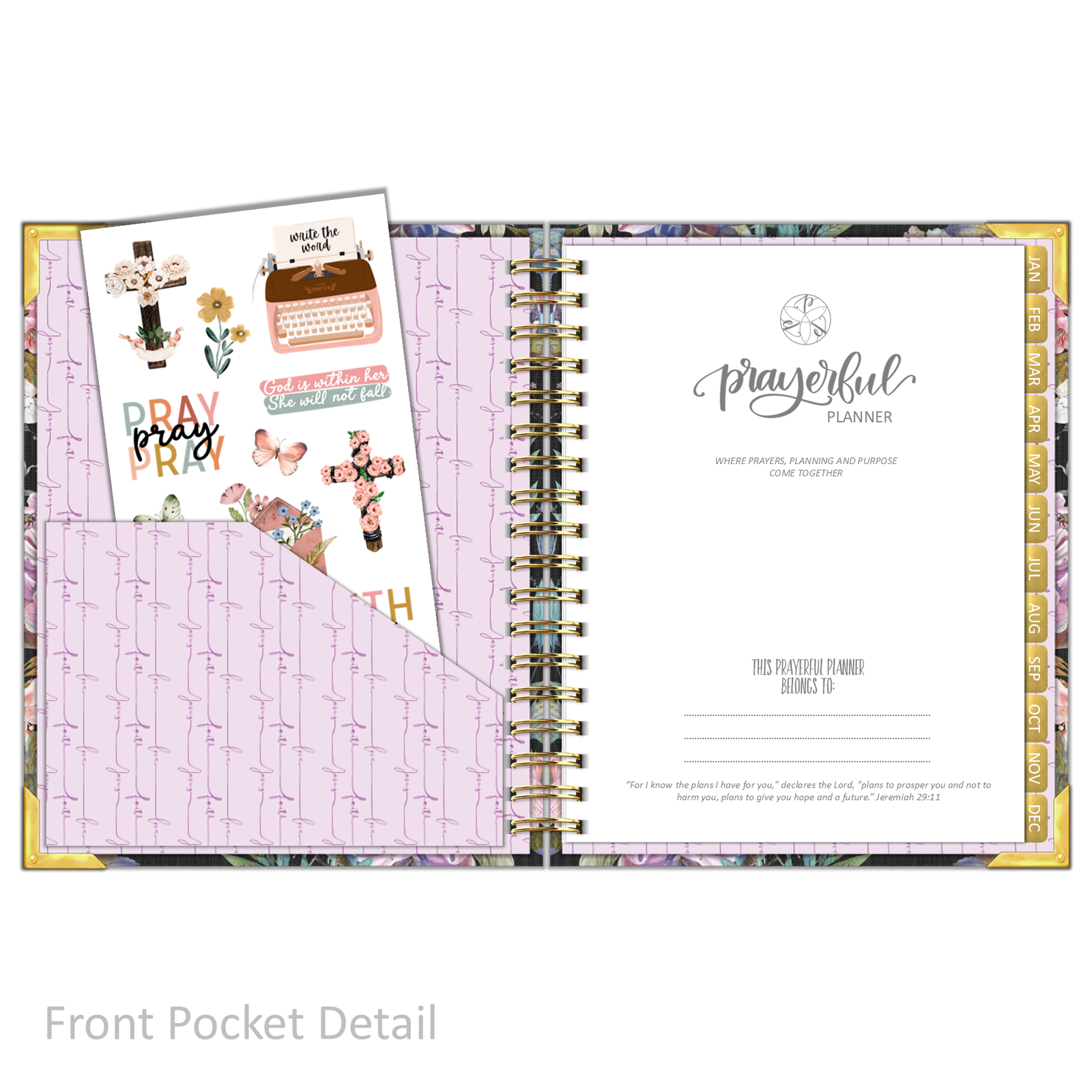 2026 "Daily" FAITH IN JESUS - Prayerful Planner Dated