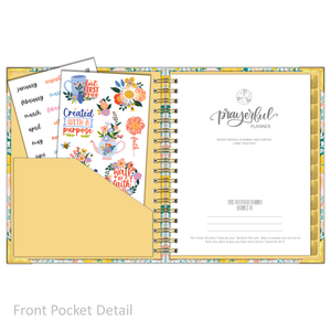 Daily Planner - "UNDATED" Magnificent Mustard