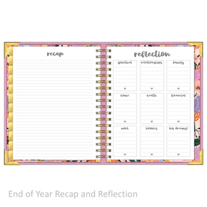 "Weekly" Planner - "UNDATED" Rose Linen